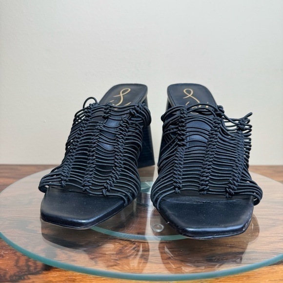 Sam Edelman Laurette Block Heel Mule black - size 7 - Picture 9 of 17